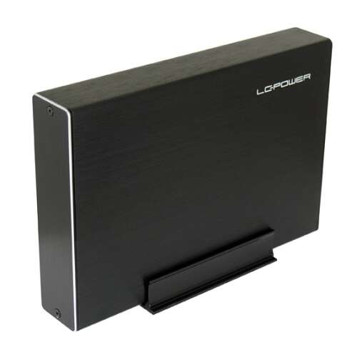 LC-Power LC-35U3-Becrux-C1 3,5 palcový SATA pevný disk, čierny, USB 3.1 Gen 2, typ C