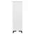 SMART infrared heater, white, FKIR 270 WIFI, back view