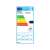 Energy label for Somogyi Elektronic KPE 5019B cooker hood, energy class B