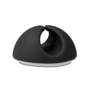 Organizér káblov Esperanza EBA101K, čierny, samolepiaci, pre káble s priemerom do 6 mm - Organizéry káblov