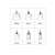 Electric Cupping Set with 12 Cups 82690346