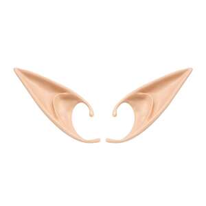 Elf ears, skin tone, realistic, cosplay, costume, halloween, party, props, accessories, elf ears for cosplay, elf ears for halloween - Seasonal decoration