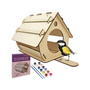 Maaleo DIY wooden bird feeder kit with paints and brushes - Bird Feeder