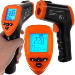 Termometru digital cu afișaj LCD -50°C până la +550°C 82710236 Termometre cu infraroșu