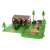Kruzzel farm playset with barn, tractors, and animals