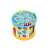 Образователен дървен сортировач на кубчета 8 в 1, играчка-лабиринт, кутия-часовник 82710530