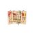 Wooden Tool Set in Box, with Lots of Tools 82710785