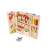 Open Wooden Tool Box Set with Toy Tools for Children
