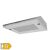 Angled view of Home KPE 6020S stainless steel range hood