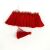 Textile tassel red 12pcs/pack 82738770
