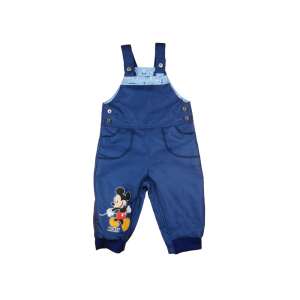 Disney Mickey fiú vízlepergetős| bélelt kertésznadrág 82771800 "Mickey"  Gyerekruhák & Babaruhák