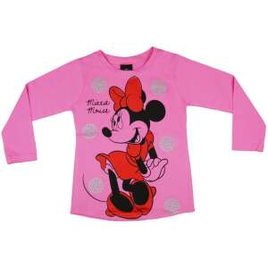 Disney Minnie lányka hosszú ujjú póló piros glitter 82775014 "Minnie"  Gyerek trikók, atléták