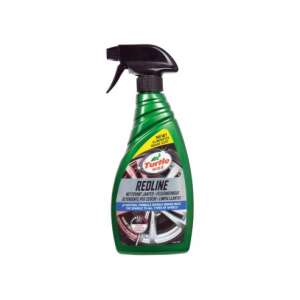 Turtle Wax Red Line Curățător de jante, sticlă de 500 ml, elimină praful de frână și murdăria de pe jantele din aliaj - Turtle Wax