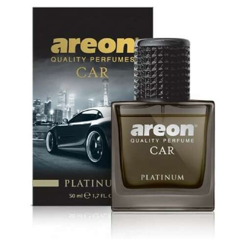 Areon Platinum Autoparfum, 50ml, neues Design, hochwertiger Duft für das Auto