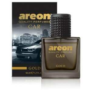 Areon Gold Car Perfume, 50ml, New Design, Quality Perfume for Car - Areon Car Air Freshener