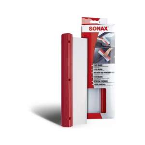Sonax Flex Blade, red squeegee for car window cleaning, car care tool - Ice Scraper, Squeegee