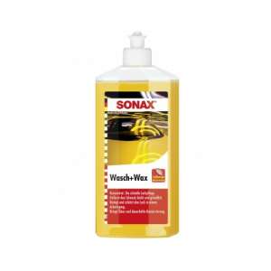 Sonax Wash+Wax car shampoo and wax, 500ml bottle - Sonax