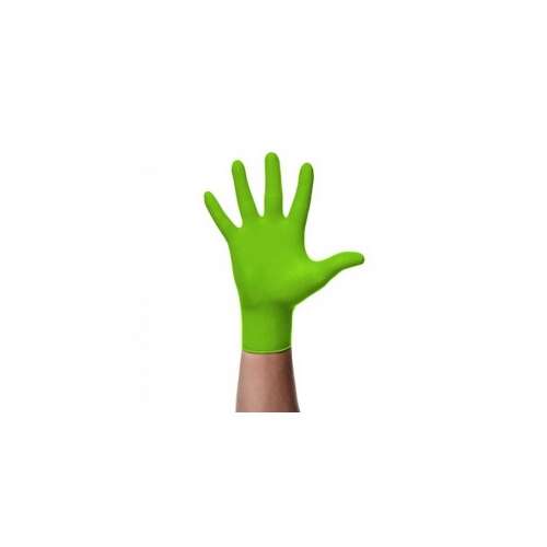 Grüne Nitrilhandschuhe, texturiert GOGRIP, Größe XXL, 50er Pack