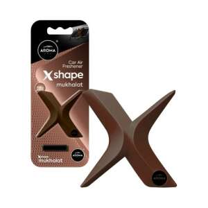Aroma Car X Shape Mukhalat Lufterfrischer, braun, X-förmig, für Lüftungsgitter - Lufterfrischer für Autos