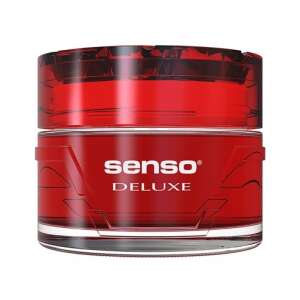 Senso Deluxe Sweet Cherry Car Air Freshener, 50ml, Red Gel - Car Air Freshener