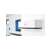 CWS Paradise Line Air Bar odor neutralizer, white, wall mounted, in a modern office setting