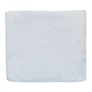 Soffi Baby kék plüss kétrétegű babatakaró, 75x100cm, puha és meleg - Babatakaró