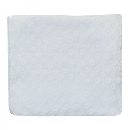 Soffi Baby kék plüss kétrétegű babatakaró, 75x100cm, puha és meleg