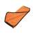 Mr. Kleen Prémium mikroszálas kendő, összehajtott, narancssárga fekete szegéllyel
