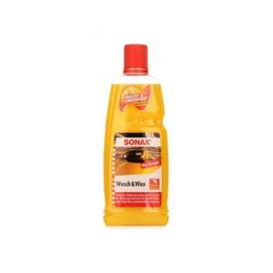 Șampon pentru spălarea și ceara auto Sonax Wash & Wax, sticlă de 1 litru - Sonax