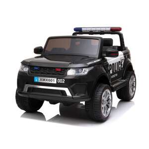 Chipolino SUV POLICE elektromos autó bőr üléssel - fekete 82804280 Chipolino Elektromos járművek