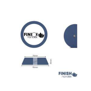 Nanolex Finish pad polerski, 95x25x75mm, niebieski, do pielęgnacji samochodów - Tarcza polerska