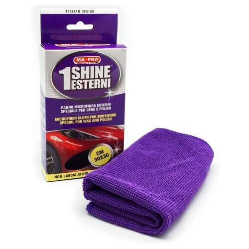 Ma-Fra Shine Esterni mikroszálas kendő autó külső tisztításához, 30x30 cm