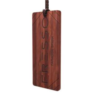 FRESSO Paradise Spark wooden car air freshener - Car Air Freshener
