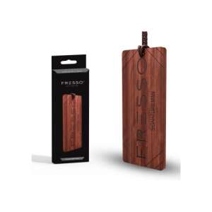 Fresso Signature Man Car Air Freshener, Wood - Car Air Freshener