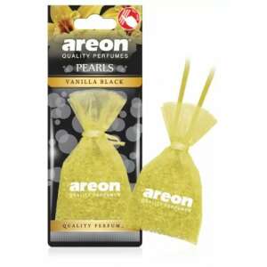 Areon Pearls Vanilla Black car air freshener, long-lasting fragrance, quality perfume - Areon Car Air Freshener