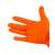 Orange Nitrilhandschuhe, texturiert, Größe L, GOGRIP, 50er Pack