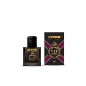 Areon VIP No1 Auto-Lufterfrischer, 50ml, schwarze Flasche mit goldenen Akzenten - Lufterfrischer für Autos