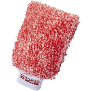 Gtechniq WM2 microfiber wash mitt, red and white, car wash glove - Gtechniq