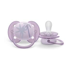Philips Avent Ultrasoft Premium pacifier, 0-6 months, purple, 1 piece - Feeding