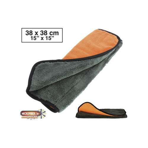 Mr. Kleen Mikrofaser-Poliertuch, 38 x 38 cm, für die Reinigung von Autoinnenräumen und -außenräumen