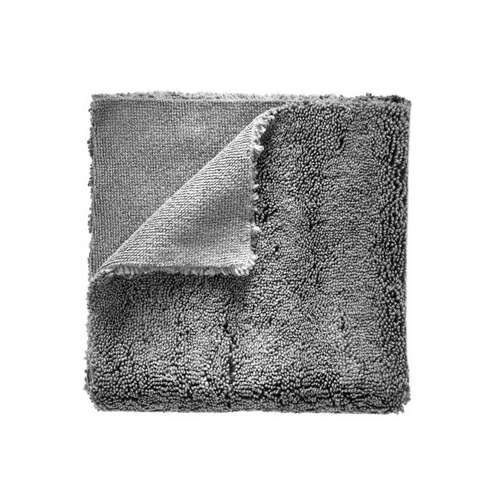 Mikrofibra Nanolex Microfiber Allround DUO, dwustronna, szara, złożona