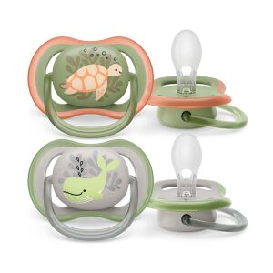 Philips AVENT Ultra Air pacifier, marine animal design, 6-18 months, 2-pack - Feeding