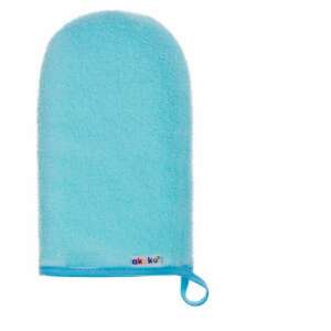 Akuku türkiz mosdókesztyű babáknak, puha és kényelmes, 21x12cm - Akuku