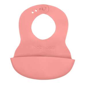 BabyOno előke - műanyag puha állítható rózsaszín 835/04 82811428 BabyOno Előke, büfikendő