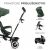 Kinderkraft Aston Tricycle - Accessories, storage bag, cup holder, toy basket