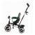 Kinderkraft Aston Tricycle - Green, Three-wheeled bike with adjustable features