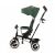 Kinderkraft Aston Tricycle with green canopy and parent handle