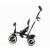Kinderkraft Aston Tricycle with parent handle, black