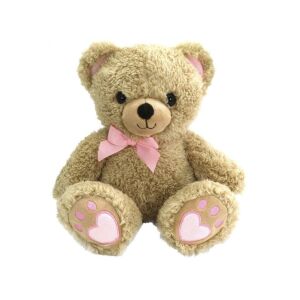 20cm Cutekins Plüsch-Teddybär mit rosa Schleife - Nonbrand Kuscheltiere