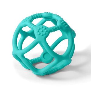 BabyOno Ortho turquoise silicone ball teether - Chewing gum